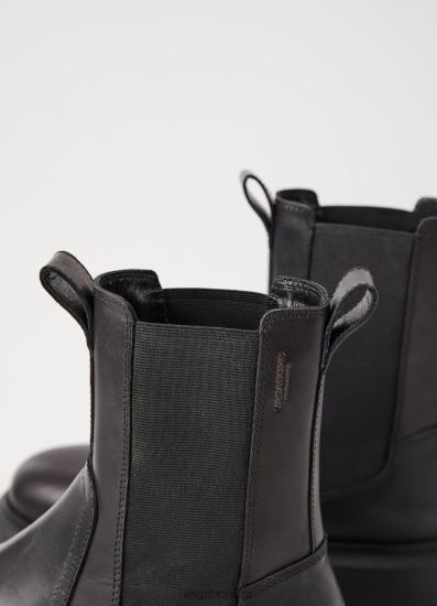 Boots | Vagabond Jeff Boots Black Leather Men DPX48297