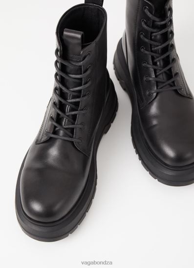 Boots | Vagabond Jeff Boots Black Leather Men DPX48301