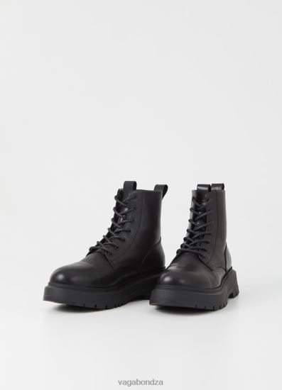 Boots | Vagabond Jeff Boots Black Leather Men DPX48301