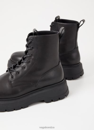 Boots | Vagabond Jeff Boots Black Leather Men DPX48301