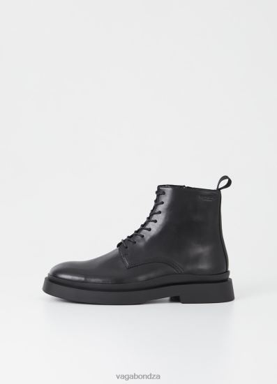 Boots | Vagabond Mike Boots Black Leather Men DPX48298