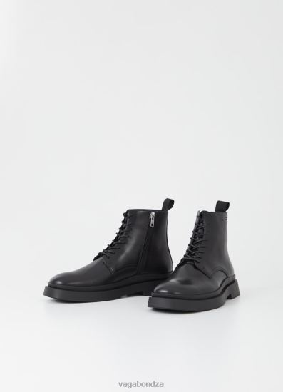 Boots | Vagabond Mike Boots Black Leather Men DPX48298