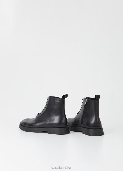 Boots | Vagabond Mike Boots Black Leather Men DPX48298