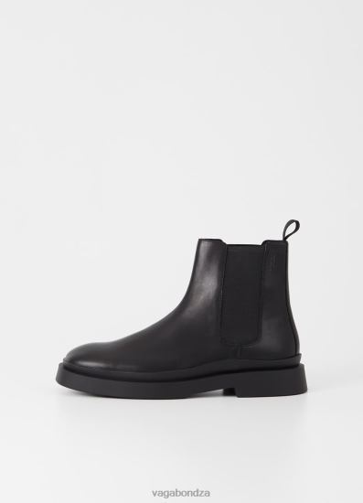 Boots | Vagabond Mike Boots Black Leather Men DPX48299