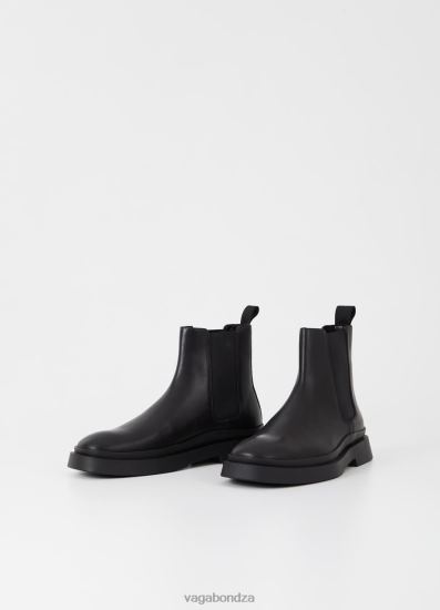 Boots | Vagabond Mike Boots Black Leather Men DPX48299