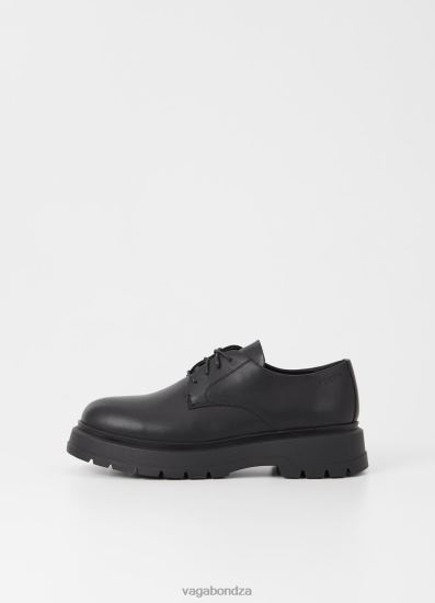 Lace Up Shoes | Vagabond Jeff Shoes Black Leather Men DPX48291