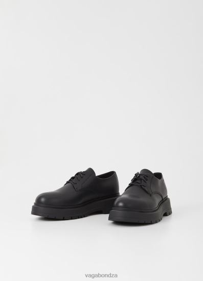 Lace Up Shoes | Vagabond Jeff Shoes Black Leather Men DPX48291