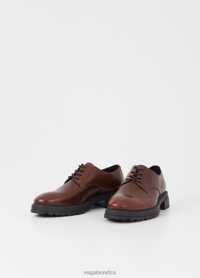 Lace Up Shoes | Vagabond Johnny 2.0 Shoes Brown Leather Men DPX48289