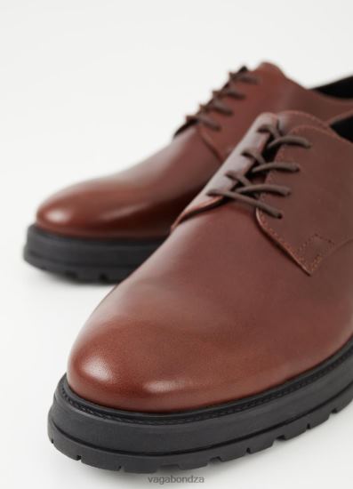 Lace Up Shoes | Vagabond Johnny 2.0 Shoes Brown Leather Men DPX48289