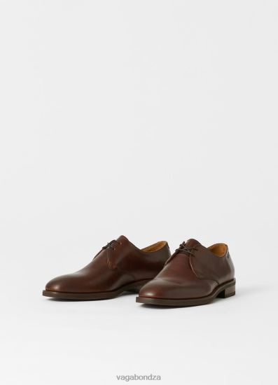 Lace Up Shoes | Vagabond Percy Shoes Brown Leather Men DPX48288 - Click Image to Close