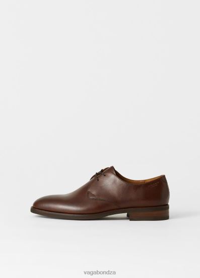 Lace Up Shoes | Vagabond Percy Shoes Brown Leather Men DPX48288