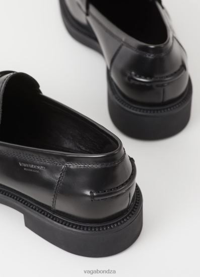 Loafers | Vagabond Alex M Loafer Black Polished Leather Men DPX48279