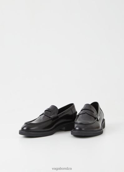 Loafers | Vagabond Alex M Loafer Black Polished Leather Men DPX48279