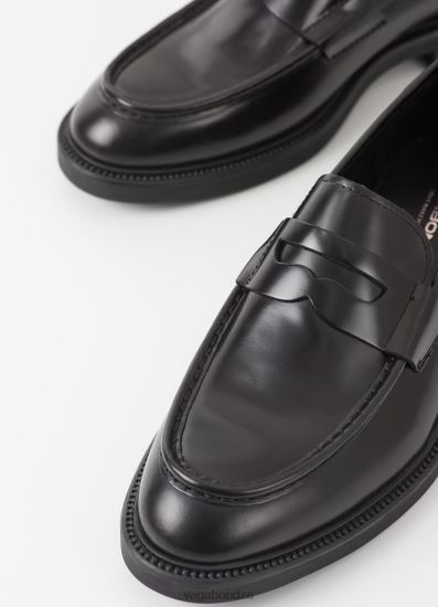 Loafers | Vagabond Alex M Loafer Black Polished Leather Men DPX48279