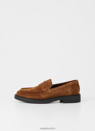 Loafers | Vagabond Alex M Loafer Brown Suede Men DPX48280