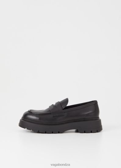 Loafers | Vagabond Jeff Loafer Black Leather Men DPX48276