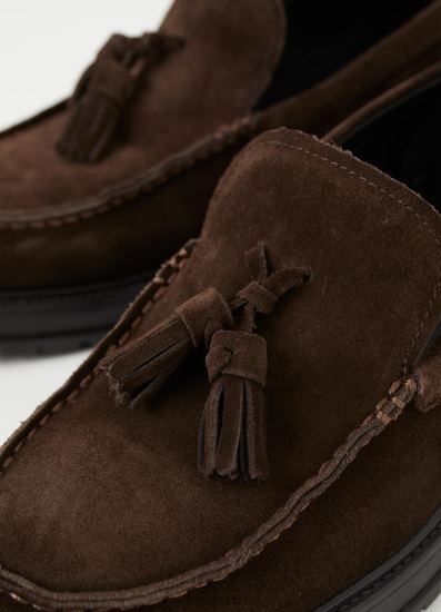 Loafers | Vagabond Johnny 2.0 Loafer Brown Suede Men DPX48281