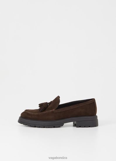 Loafers | Vagabond Johnny 2.0 Loafer Brown Suede Men DPX48281