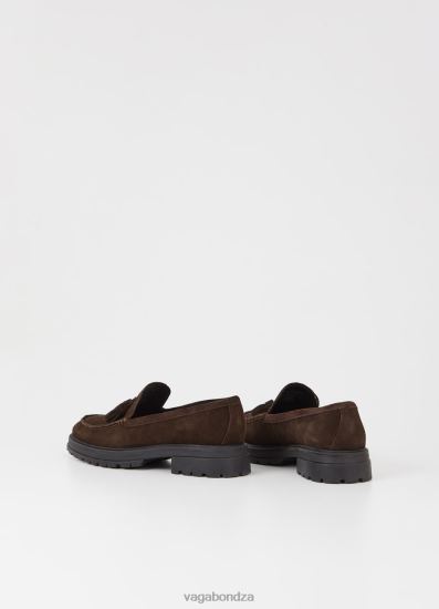 Loafers | Vagabond Johnny 2.0 Loafer Brown Suede Men DPX48281