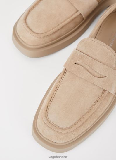 Loafers | Vagabond Mike Loafer Beige Suede Men DPX48282