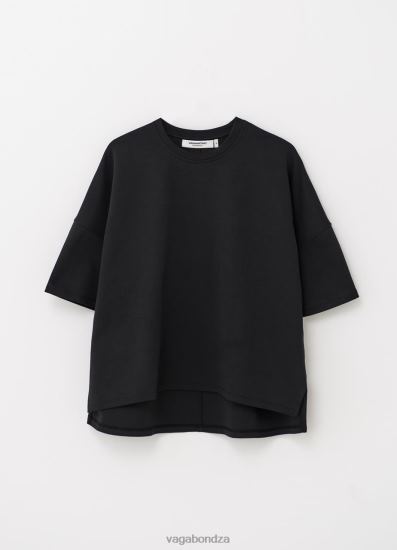 T-shirts | Vagabond Boxy T-Shirt Black Textile Women DPX48261