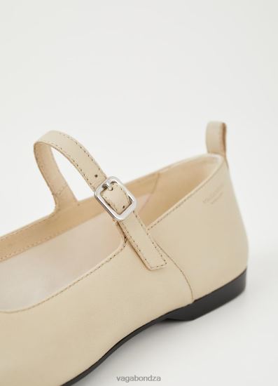 Ballet Flats Vagabond Delia Shoes Beige Leather Women DPX4817
