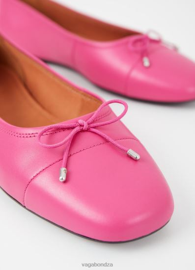 Ballet Flats Vagabond Jolin Shoes Pink Leather Women DPX484