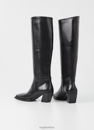 Boots | Vagabond Alina Tall Boots Black Leather Women DPX48221