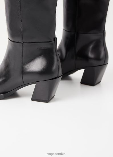 Boots | Vagabond Alina Tall Boots Black Leather Women DPX48221