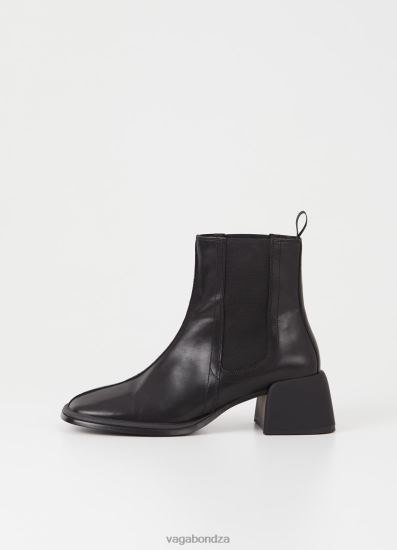 Boots | Vagabond Ansie Boots Black Leather Women DPX48198