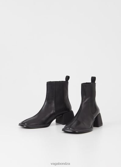 Boots | Vagabond Ansie Boots Black Leather Women DPX48198