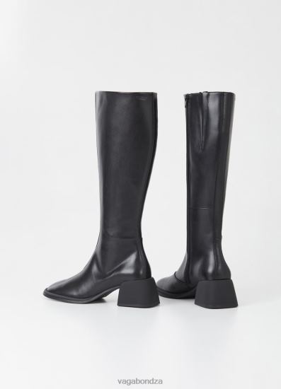 Boots | Vagabond Ansie Tall Boots Black Leather Women DPX48212