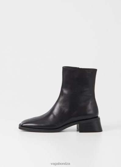 Boots | Vagabond Blanca Boots Black Leather Women DPX48208