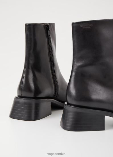 Boots | Vagabond Blanca Boots Black Leather Women DPX48208