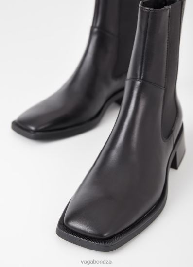 Boots | Vagabond Blanca Boots Black Leather Women DPX48215