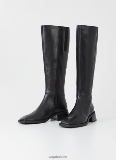 Boots | Vagabond Blanca Tall Boots Black Leather Women DPX48210