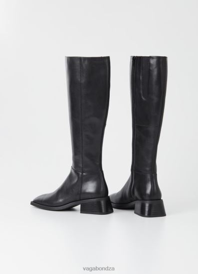 Boots | Vagabond Blanca Tall Boots Black Leather Women DPX48210