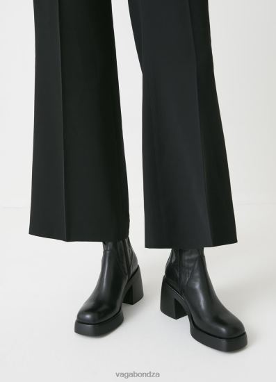 Boots | Vagabond Brooke Boots Black Leather/Comb Women DPX48205
