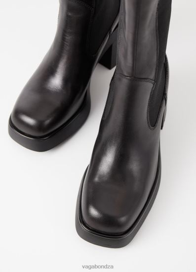 Boots | Vagabond Brooke Boots Black Leather Women DPX48204