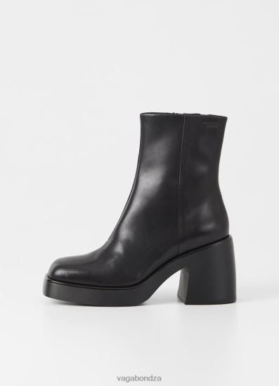 Boots | Vagabond Brooke Boots Black Leather Women DPX48226