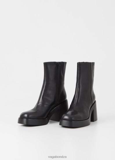 Boots | Vagabond Brooke Boots Black Leather Women DPX48226