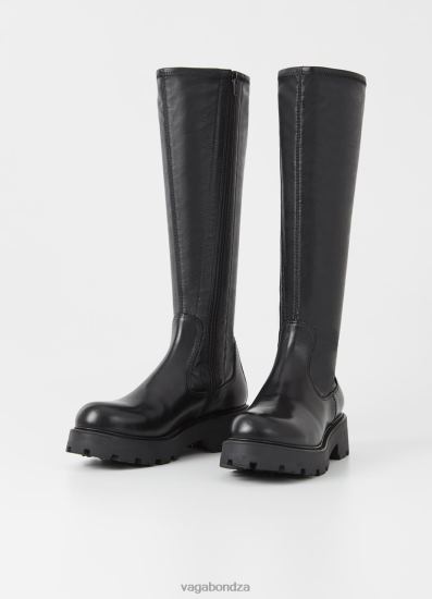 Boots | Vagabond Cosmo 2.0 Tall Boots Black Leather/Comb Women DPX48217