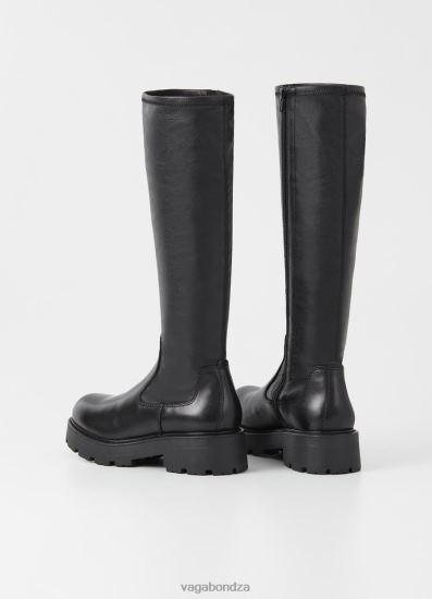 Boots | Vagabond Cosmo 2.0 Tall Boots Black Leather/Comb Women DPX48217