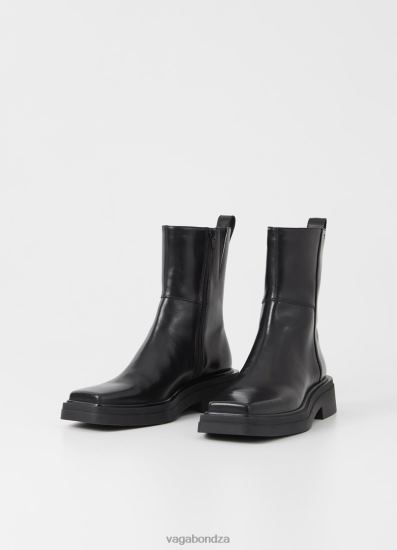 Boots | Vagabond Eyra Boots Black Leather Women DPX48236