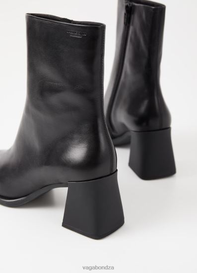 Boots | Vagabond Hedda Boots Black Leather Women DPX48202