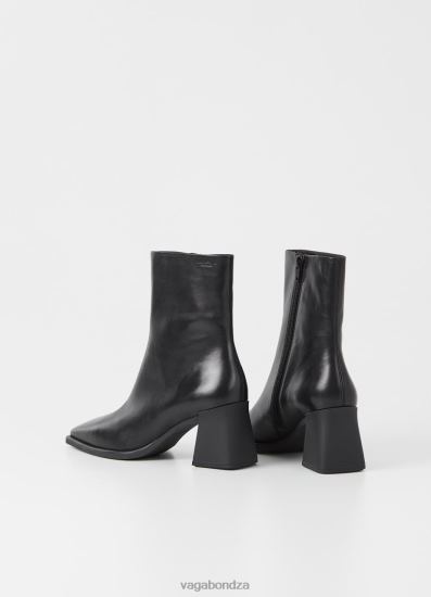 Boots | Vagabond Hedda Boots Black Leather Women DPX48202