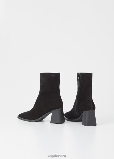 Boots | Vagabond Hedda Boots Black Suede Women DPX48211