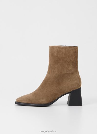 Boots | Vagabond Hedda Boots Brown Suede Women DPX48219