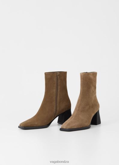 Boots | Vagabond Hedda Boots Brown Suede Women DPX48219