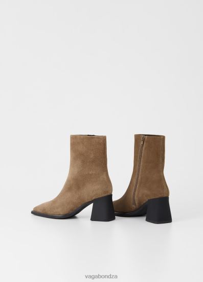 Boots | Vagabond Hedda Boots Brown Suede Women DPX48219